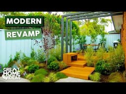 Giving Dated Courtyard Ultra Modern Makeover | Great Home Ideas