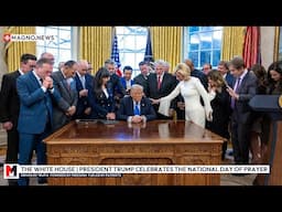 President Trump Celebrates National Day of 🙏 Prayer in The Rose Garden of The White House [LIVE]