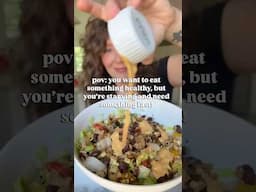 EASY 10-MINUTE MEAL (in comments)  #plantbased #healthyrecipes #veganweightloss
