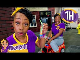 Meekah's Toy Bikes at the Playground! | Educational Videos for Kids | Blippi and Meekah Kids TV