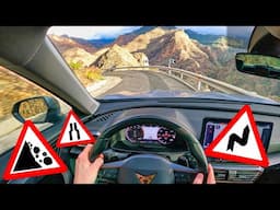 POV: you're driving down the MOST BEAUTIFUL VALLEY on Gran Canaria | GC-210 | Cupra Formentor
