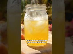 Ferment tea into booze with only 3 ingredients! #fermentation #tea #drinkrecipes