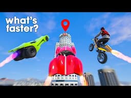 What’s The Fastest Way to The Top Of Maze Bank In GTA 5?