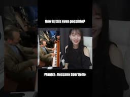 Reacts to most incredible stride piano playing