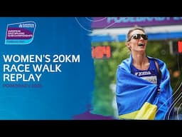 Olyanovska 🇺🇦 CLAIMS 20km race walk gold | Podebrady 2025