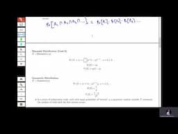 ACTL1101: Common discrete distributions
