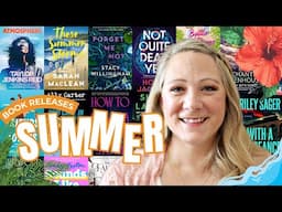 🏖️🍉🍹🌊ANTICIPATED SUMMER BOOK RELEASES