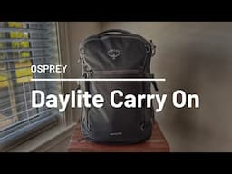 Osprey Daylite 35 Carry On Review - Best Lightweight Travel Backpack for Most People?