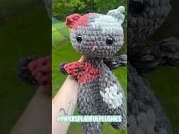 My New Favorite Pattern ✧ The No-Sew Pajama Pouch Kitty Pattern ✧ #Crochet #Amigurumi #Pouch #Lovey