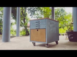 #DIY I SAVE THIS FILE CABINET FROM THE JUNKYARD.