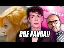 REAGISCO AL "PARRUCCHIERE PIÙ BRAVO D'ITALIA"... *SENZA PAROLE*