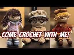 COME CROCHET with ME! This is what I’m working on NOW!