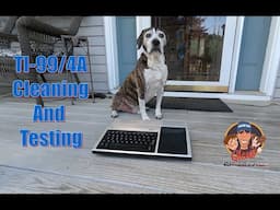 Show Donation Ti-99/4A Cleaning and Testing