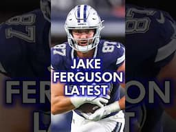 LATEST On Jake Ferguson - Can He Bounce Back This Year? #Cowboys #JakeFerguson #shorts