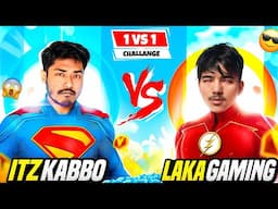 Laka Gamer এর সাথে  1v1 ভয়ানক চ্যালেঞ্জ 😍 Itz kabbo free fire 🔥❤️