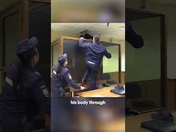 He Tried Escaping a Bulletproof Cage in Court 💀