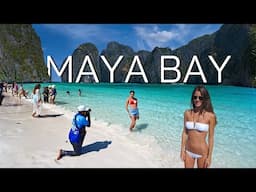 MAYA BAY [4K] STUNNING BEAUTY OF NATURE. Iconic beach of Thailand 2025