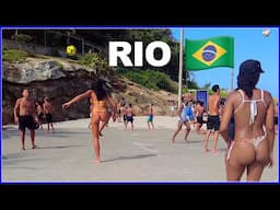 Exotic Experience 🇧🇷 IPANEMA  🏖  Rio de Janeiro 🟣  4K WALK