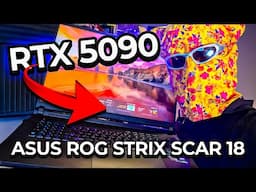 EL PRIMER NOTEBOOK CON 5090 - ASUS ROG STRIX SCAR 18 #ROGSTRIXCL