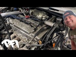 Supercharged Prelude Gets Brought back to Life!! Let's Go!!
