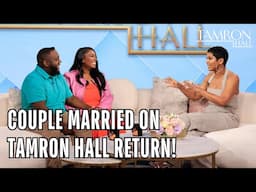 People Magazine Featured Couple Married on Tamron Hall Return!