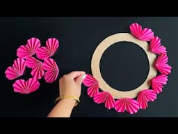 Beautiful and Easy Paper Wall Hanging  / Paper Craft For Home Decoration / Unique Wall Hanging / DIY