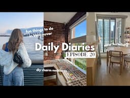 furnishing the apartment & fun Vancouver activities | daily diaries 20