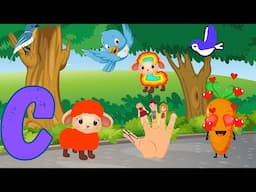 ABC Song| Vegetable Phonics Song| Finger family| Colors Song for kids| #kidssongs #nurseryrhymes