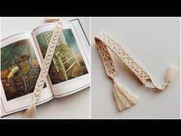Tutorial Macrame boho bookmark #2