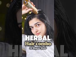 Want hair growth?This Hair Oil and Herbal Shampoo by IQ Organic Hub is highly Recommended👍🏻