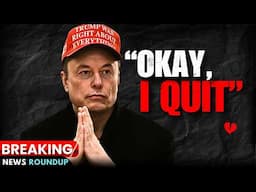 The Left Finally Broke Elon Musk..& NEWS ROUNDUP!