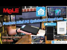Unboxing MeLE Fanless Mini PC Quieter4C The Ultimate 247 Low-Power Home Assistant Server!