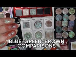 Watch this before you buy another blue green brown eyeshadow