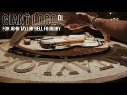 Not a Guitar.. Making a GIANT Carved logo for the John Taylor Bell Foundry Museum