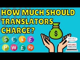 How much should You Charge for Translations?