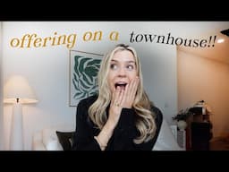 so I made an offer to buy a townhouse...