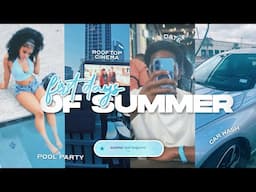 FIRST DAYS OF SUMMER! Pool Party, Finals, Mystery Boo, Hair & Nails, Friends