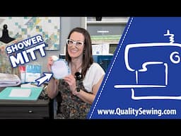 How Do I Make a Shower Mitt That Holds My Soap? DIY Sewing Project