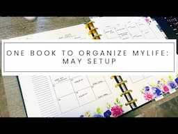 Organize Your Life In One Book: My May Setup