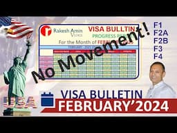 USA February 2025 Visa Bulletin Update, F1,F2A,F2B,F3,F4 Final Action Date, Date of Filling