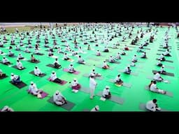 11th National Yoga Day (Yogandhra) - 2025 at Parade Ground, Court Road, Ananthapuramu :🔴LIVE