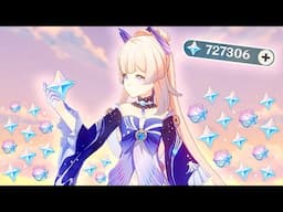 grinding primogems for Kokomi (cozy genshin exploration)