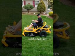 The evolution of my lawn mowers. #lawncare #lawnmower #yarbo