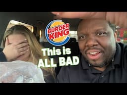 Burger King Review FAIL! [We Found Something In Our FOOD]