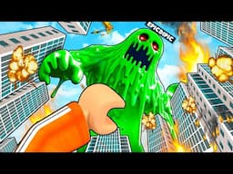 I Became The Largest MONSTER SLIME in Roblox