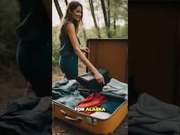 🧳 17 Days in Alaska… What I’m Packing at 71!  #Shorts