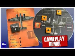 Nightfighter Command Gameplay Demo | Solo WW2 Wargame | War Diary Publications