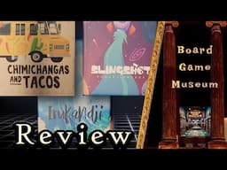 3 Game Reviews!  Chimichangas And Tacos, Slingshot, And Irukhanji (2022)