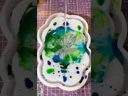 I put my own tattoo in #resin! #botanicalprint