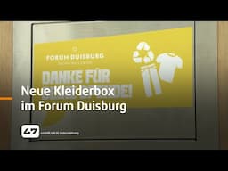 STUDIO 47 .live | NEUE KLEIDERBOX IM FORUM DUISBURG